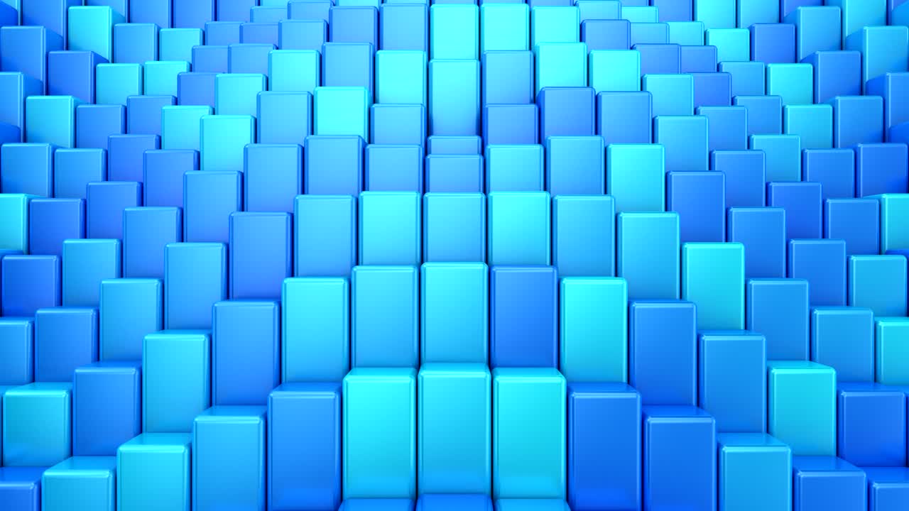 las cajas forman una onda