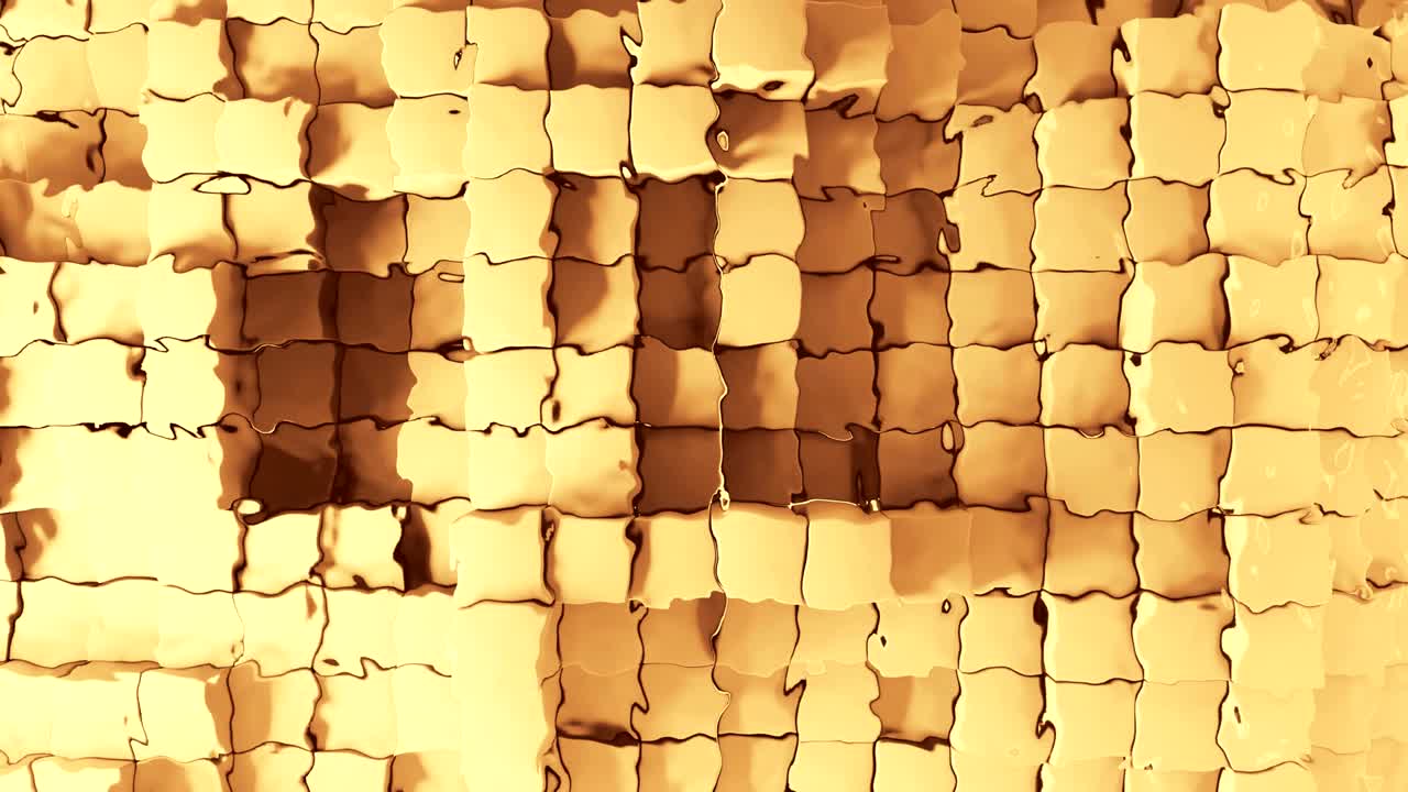 4k cubos abstractos desplazados bajo el agua. diseño único.