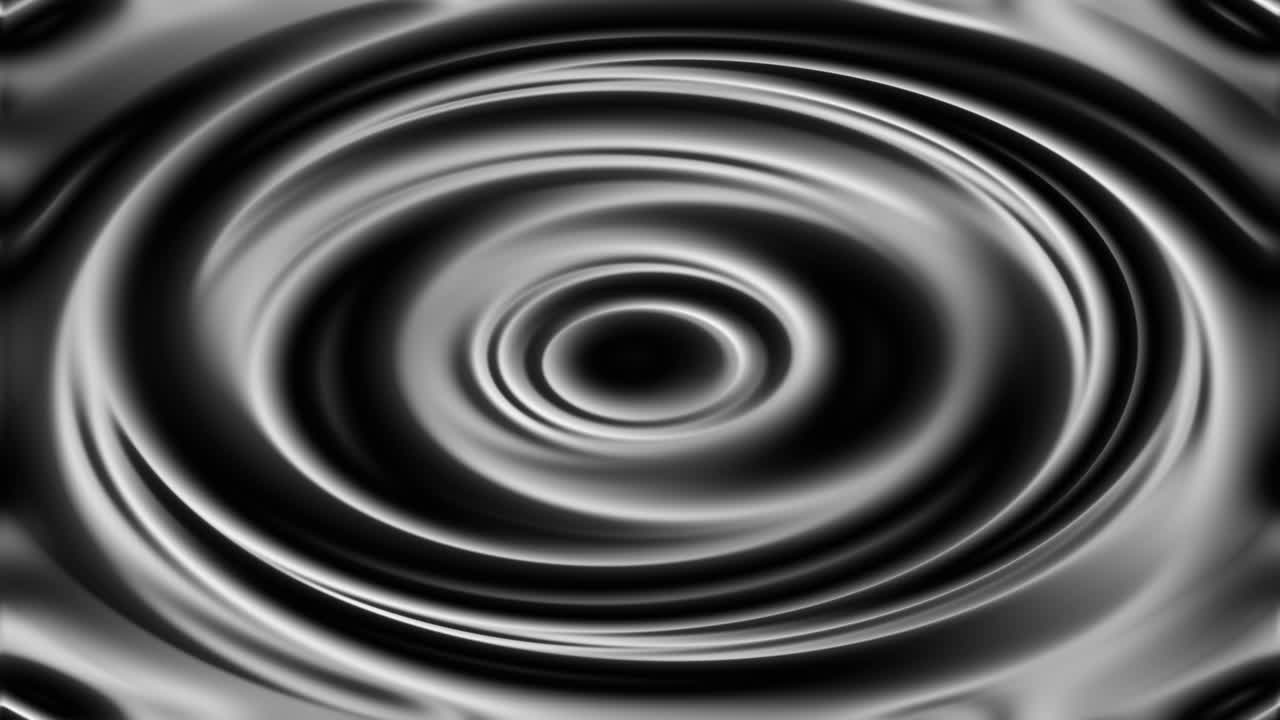 elementos circulares en movimiento simples, sencillo, video de bucle de animación