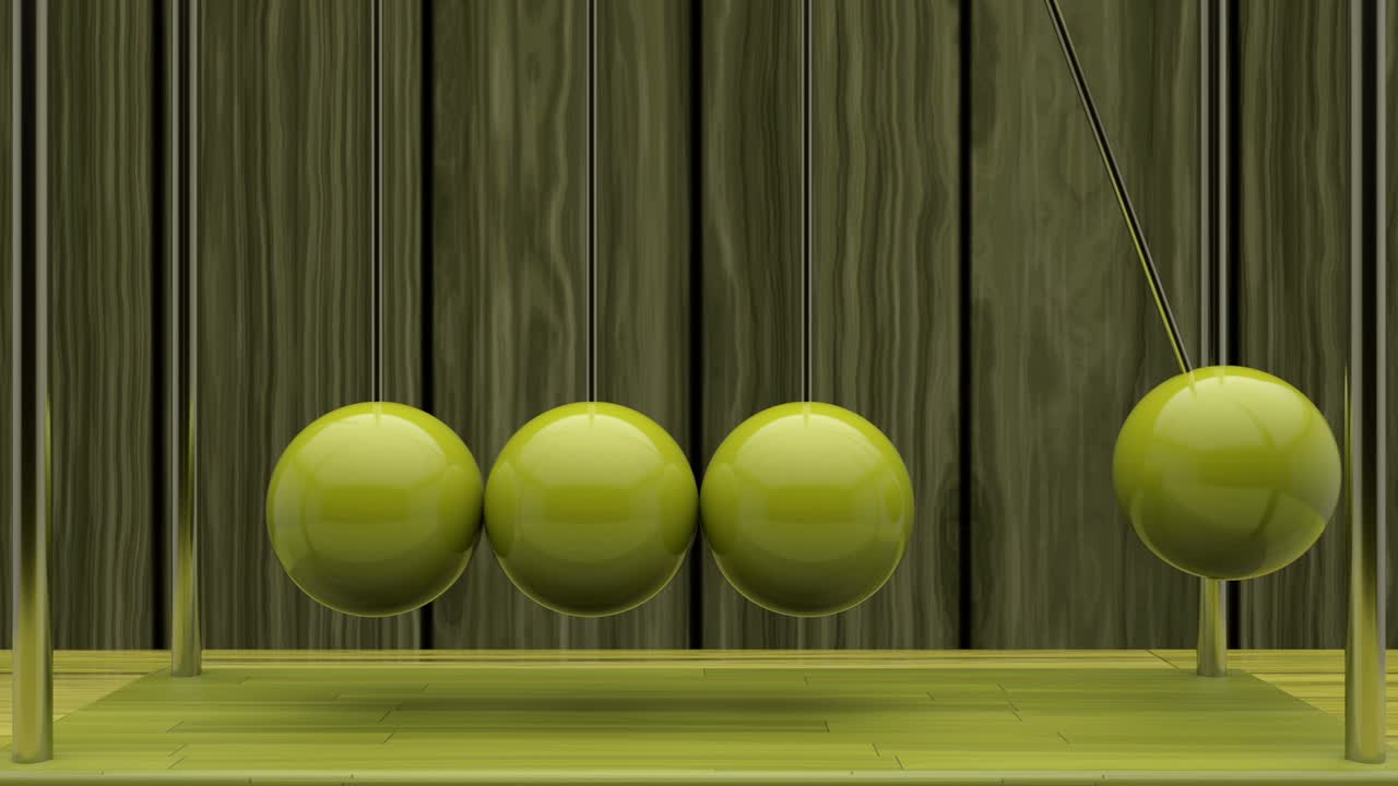 나무 배경에 있는 들럼의 3d 애니메이션.