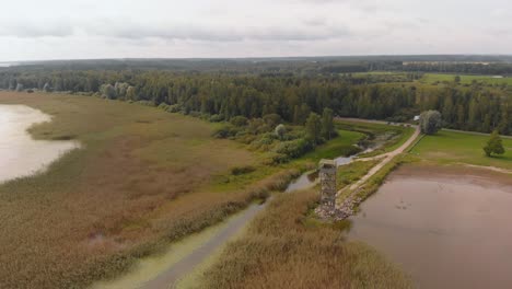 Welcome-to-the-jungle-Vortsjarv-lake-Estonia-Europe-aerial