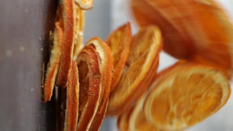 dried orange peel