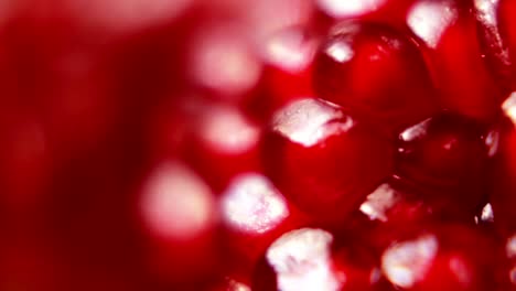 macro close-up of pomegranate seeds-1