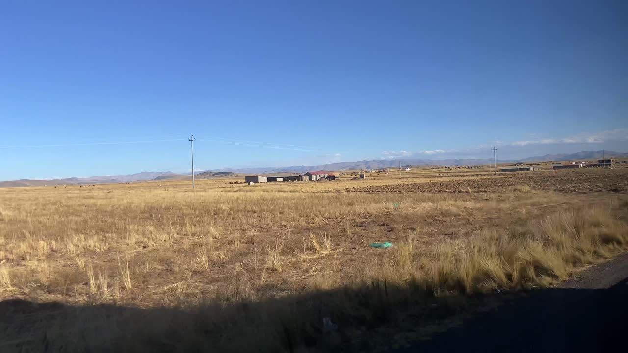 South America Peru farmland farm crop agriculture roadtrip view empty land