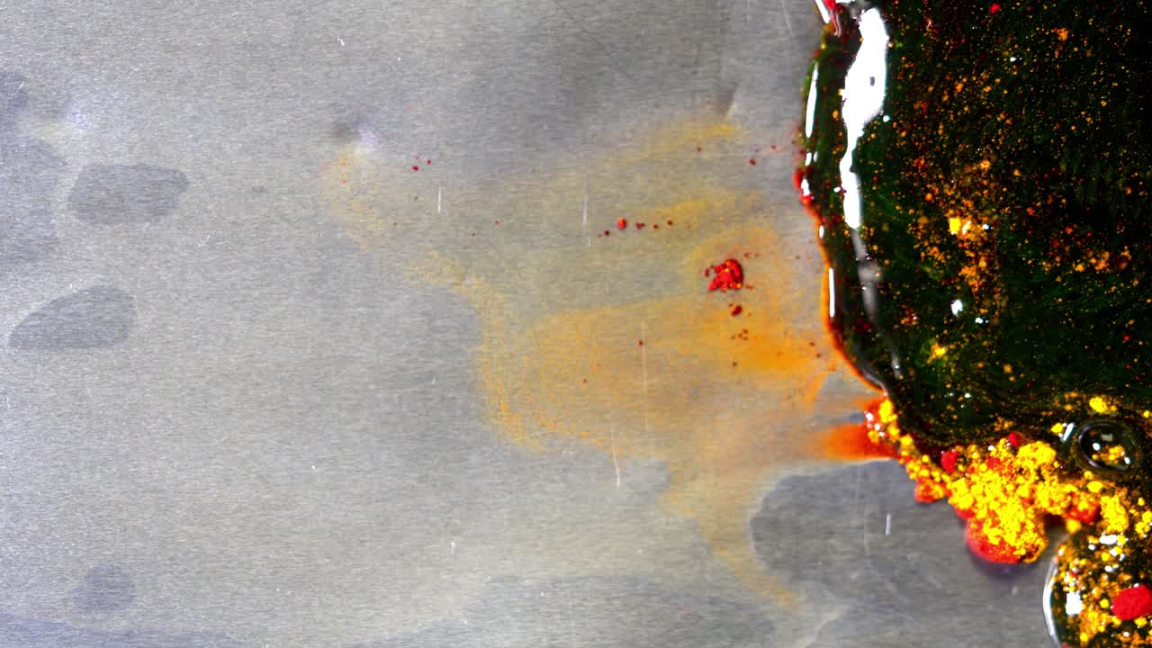 arte fluido abstracto con remolinos y burbujas