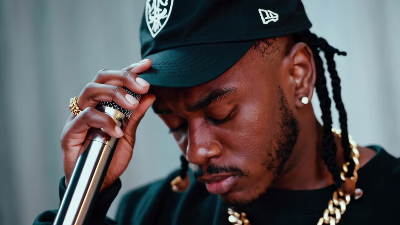 репер-детка и молодой рэпер