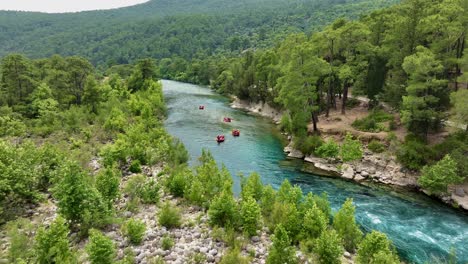 river rafting adventure in a beautiful natural setting