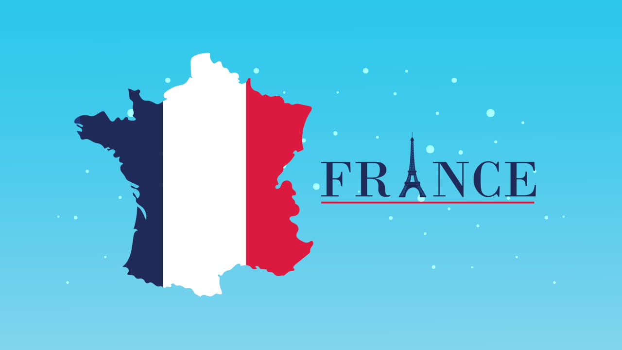 giorno della bastilla francia celebrazione scritte nella mappa della bandiera
