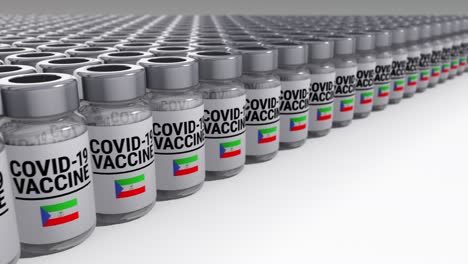 covid-19 vaccine bottles equatorial guinea