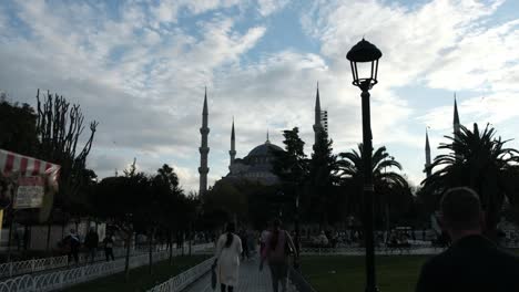 Blaue-Moschee-Sultanahmet-Istanbul-Türkei-Blaue-Moschee