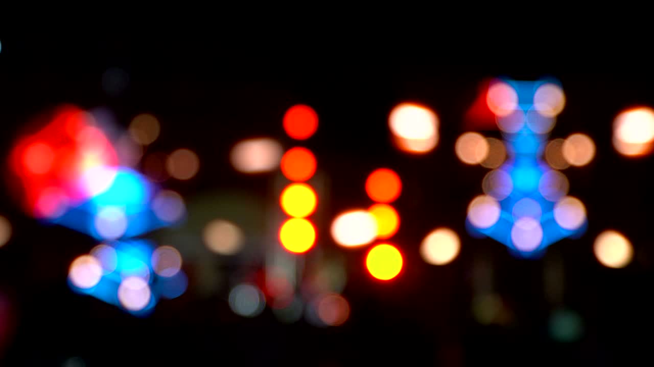 abstracto de las partículas de bokeh ambientales de fondo