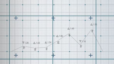 animación del procesamiento de datos sobre la red