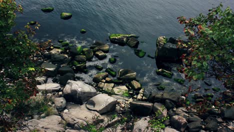 Rocks-in-the-sea-next-to-the-shore