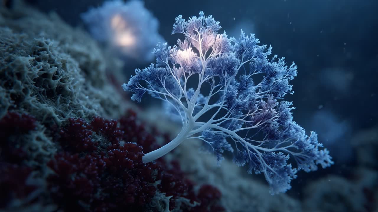 A Stunning Microcosm: Exploring the Luminescent Forest of Underwater Flora, Unveiling the Beauty and Diversity of Life Beneath the Waves