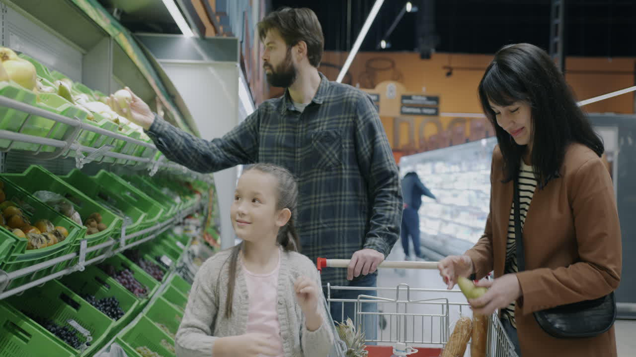 Family Grocery Shopping