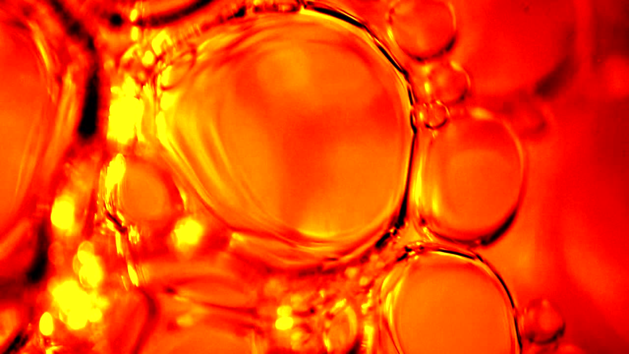 burbujas de aire, burbujas de jabón, tensión superficial del agua, arco iris, burbullas de jabón deslumbrantes, reflejos de luz multicolores, efectos de video, fondos, 4k