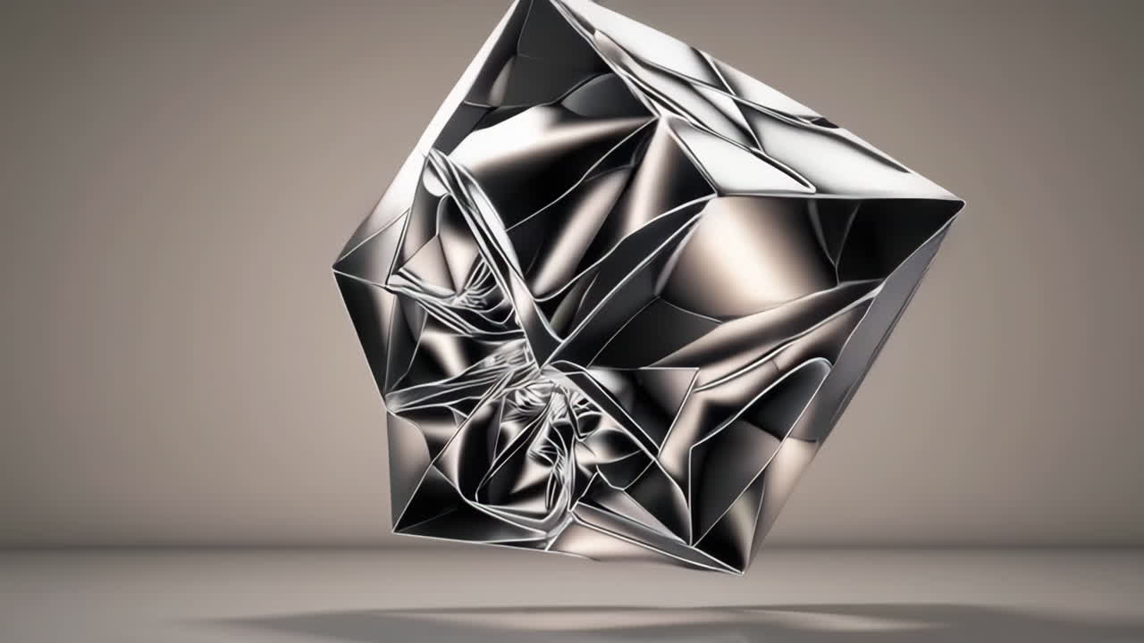 Abstract Geometric Cube
