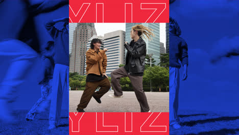 dynamic urban youth lifestyle: celebrating, dancing, and socializing in the city