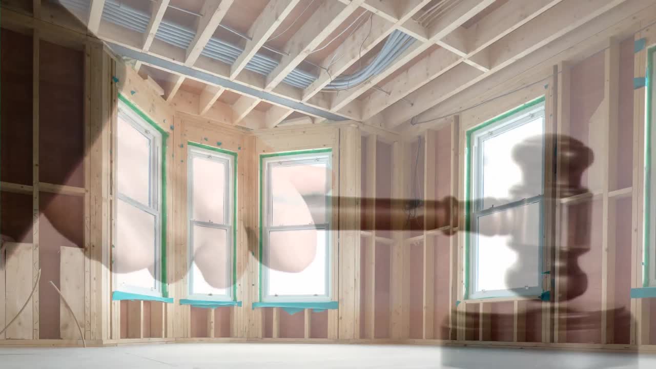 판매 중인 집의 디지털 애니메이션 4k