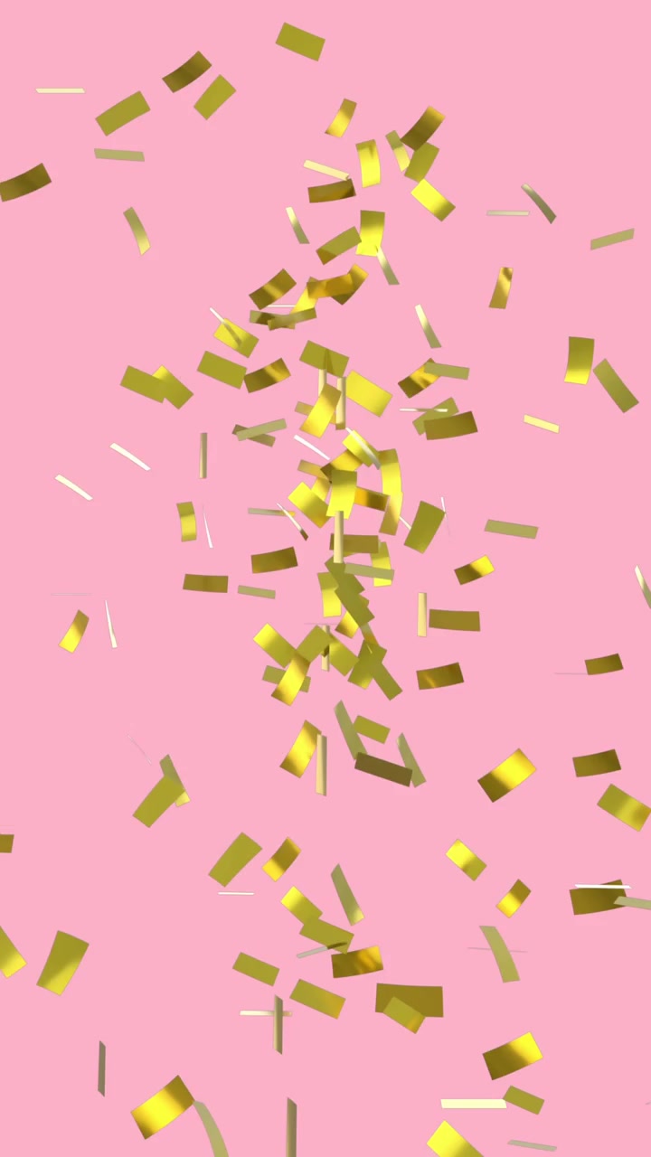 Caduta confetti