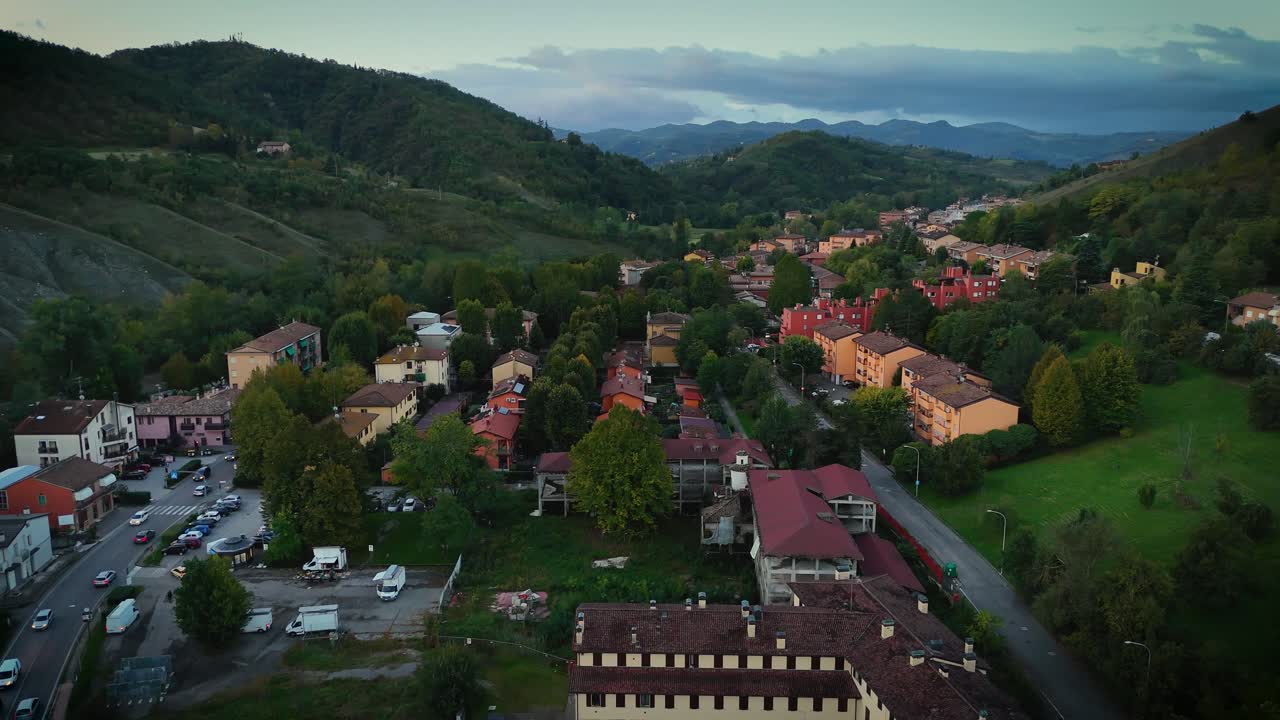View of the Italian mountains