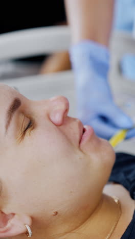 modern equipment for maternity examination. pregnancy modern healthcare hospital. vertical video