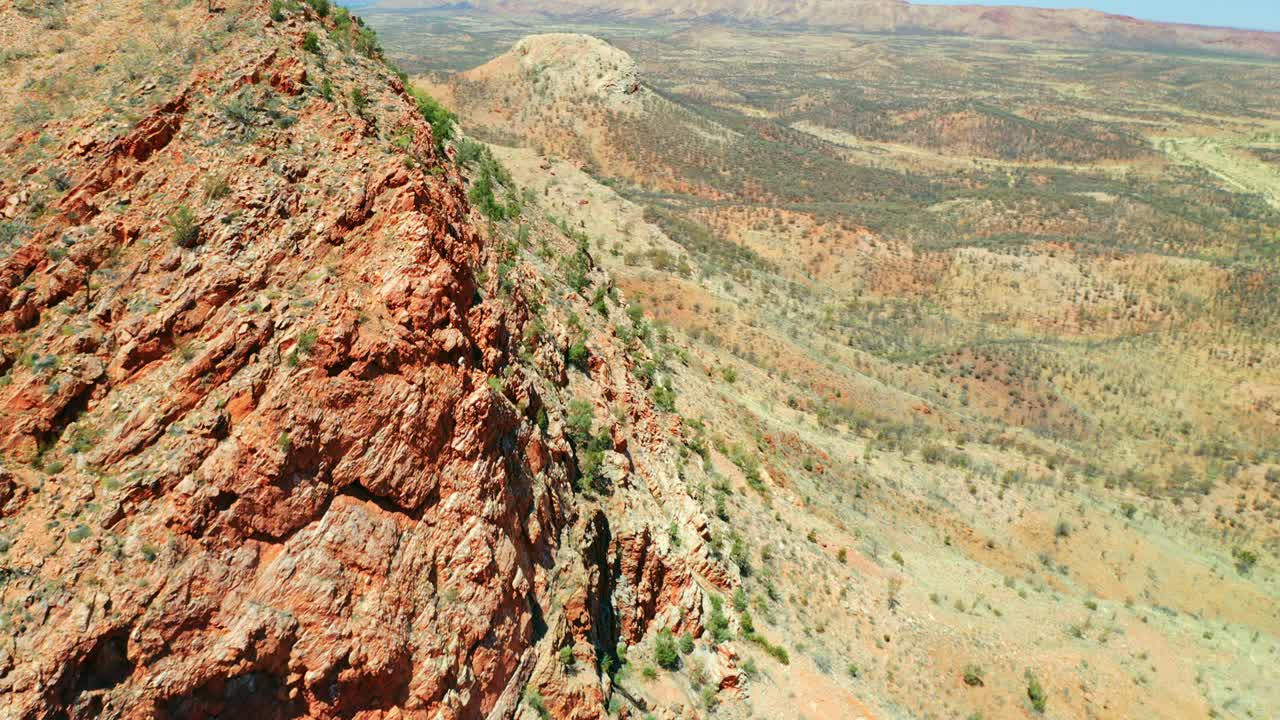 escarpado cañón de la brecha de los simpsons en el territorio del norte de australia