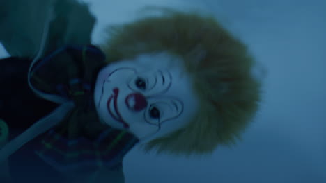 creepy clown doll