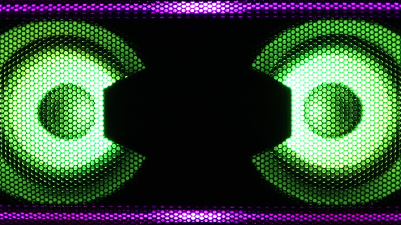 Musical speaker with beautiful color illumination