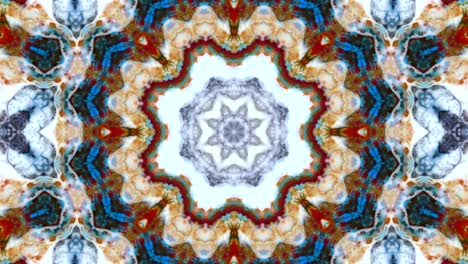 movimiento de fondo de kaleidoscopio abstractamente colorido