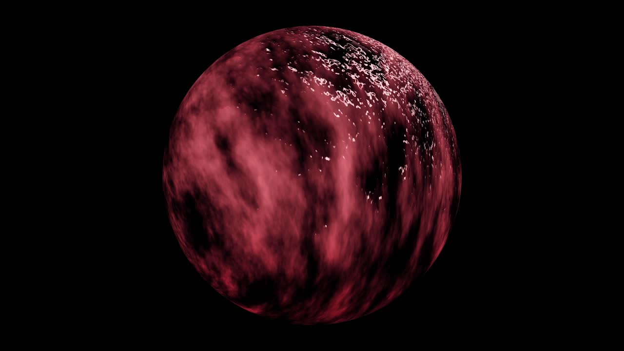 A Red Planet in Space