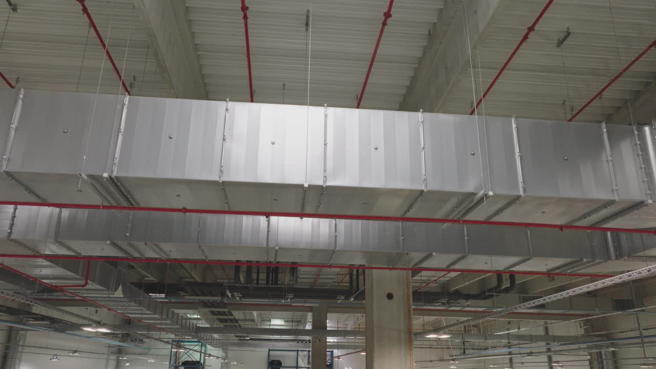 sistema de ventilación industrial