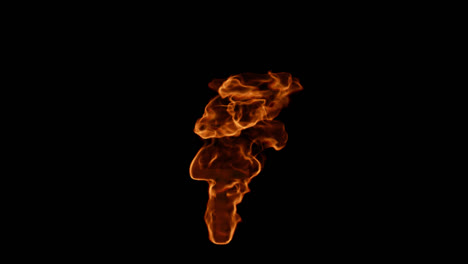diseño de fuego abstracto