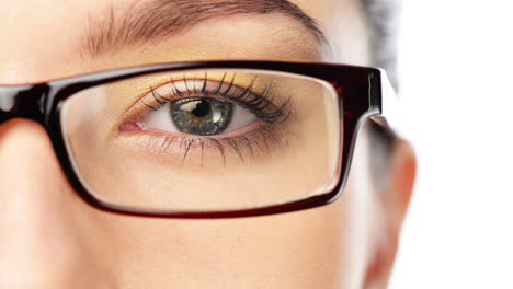 close-up-woman-eye-character-series-isolated-on-pure-white-background