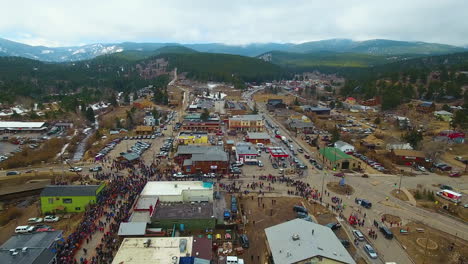 imágenes de drones de nederland colorado