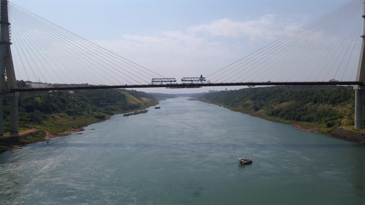 Paraguay Brazil Integration Bridge border under construction South America infrastructure