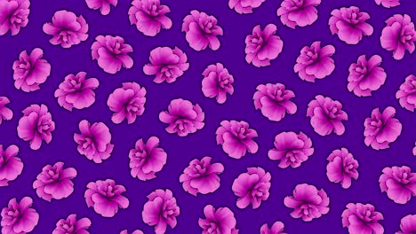 diseño gráfico de flores rosas