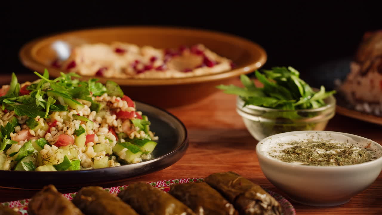 Mediterranean Buffet with Salad