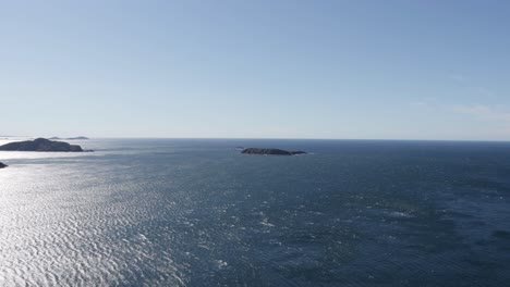 john gould and boondelbah islands near port stephens east australia, handheld stable shot