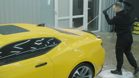 professional car detailing – washing, ceramic coating, and interior cleaning
