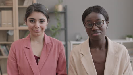 two women in business attire