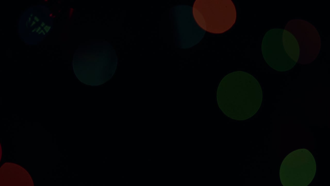 Flicker and play with light. Flashing multicolored circles