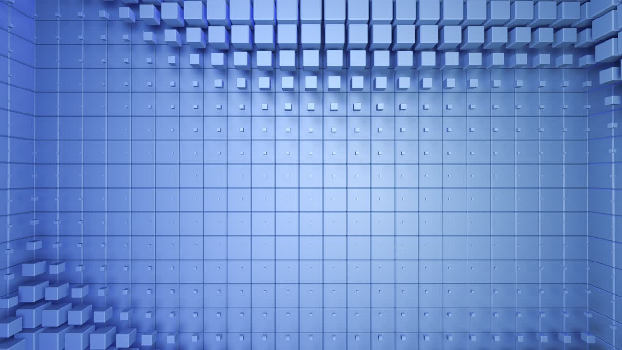 cuadrícula de azulejos de pared del cubo del cuarto fondo gráfico abstracto