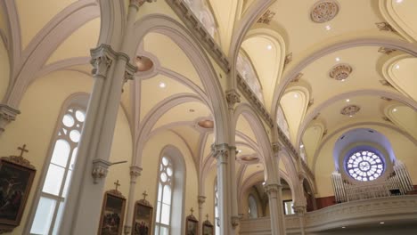 gorgeous arched ceiling architecture of the st