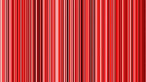 looping animation of black red and white vertical lines oscillating