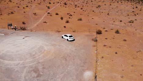 exploring nevada highways near red rock canyon in aerial view