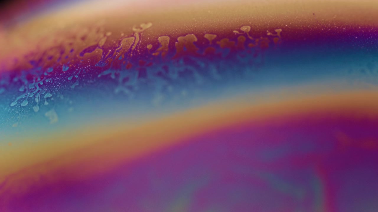 Fluides en mouvement de diverses couleurs
