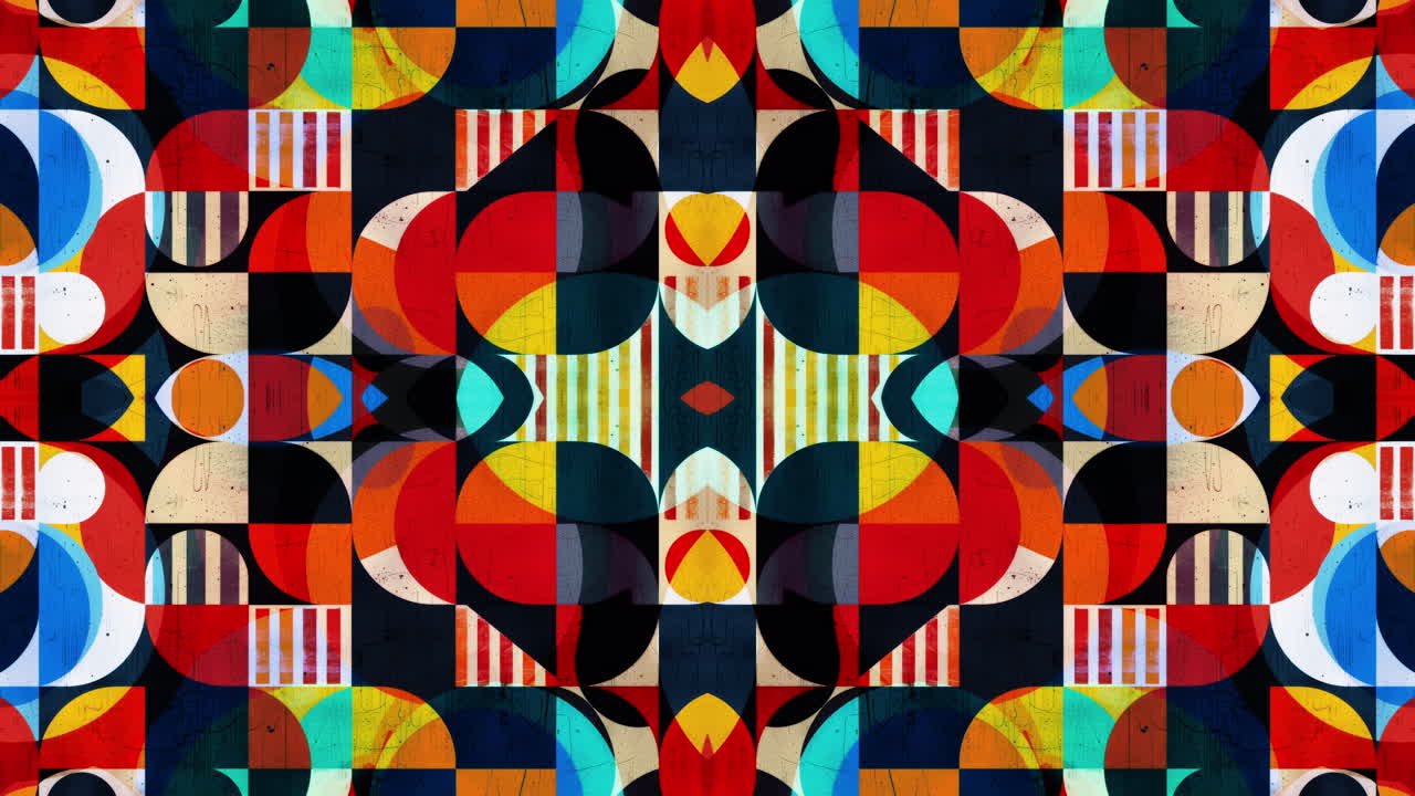 papel tapiz de fondo geométrico hecho con ai