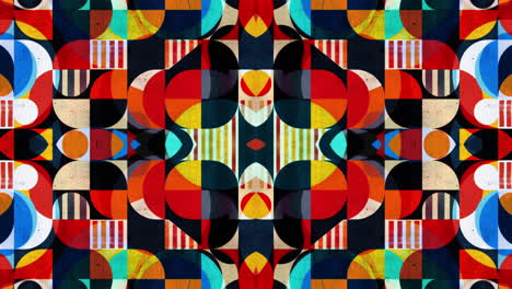 papel tapiz de fondo geométrico hecho con ai