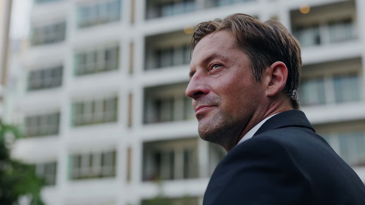 Professional man in a suit